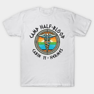 Cabin 11 -Hermes greek mythology - camp half blood T-Shirt